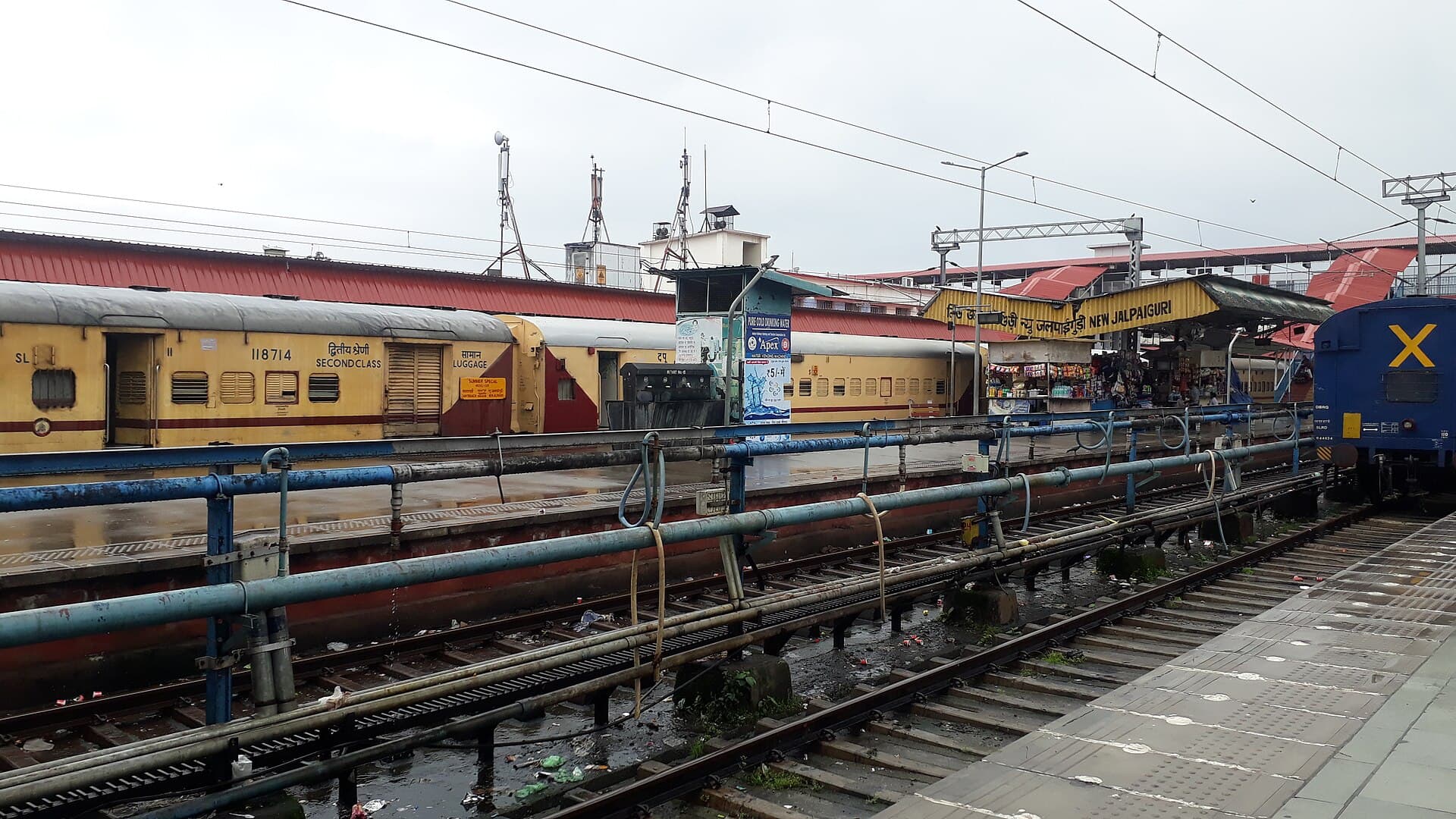 New Jalpaiguri railway station for an NJP taxi pickup