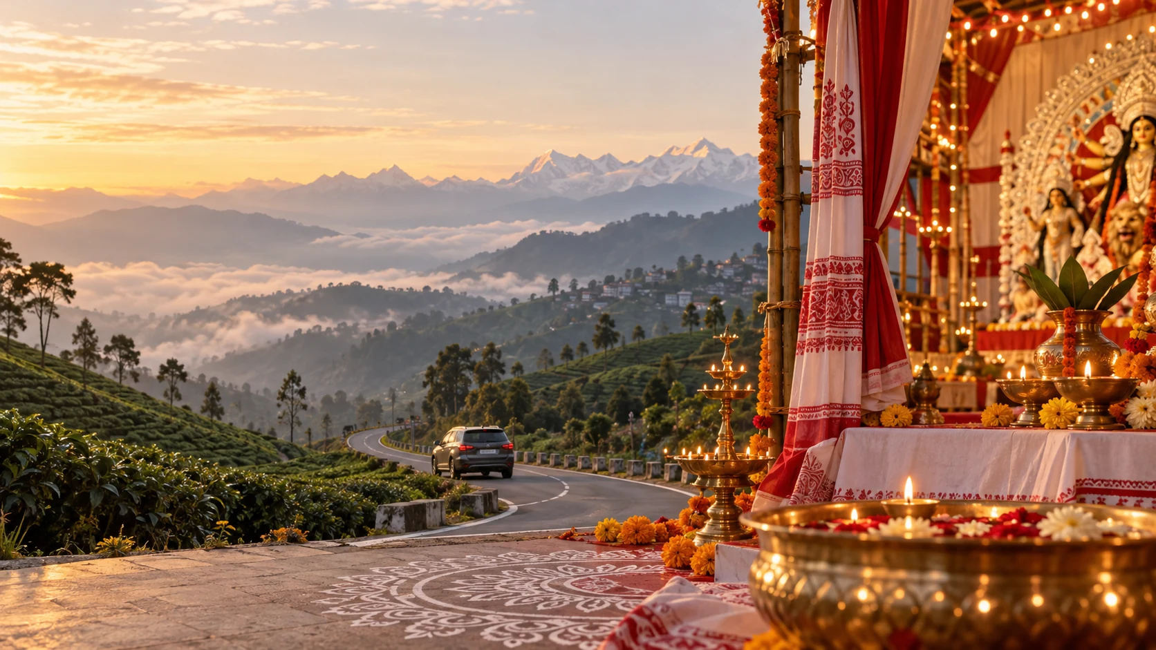 Durga Puja holiday journey through Darjeeling and the Eastern Himalayas
